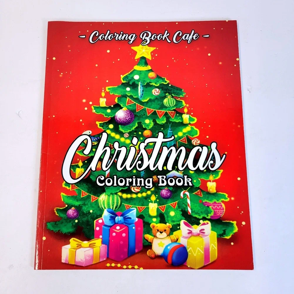 Coloring Book Cafe Christmas Holiday Festive Adult 2018 Fruitful Mind